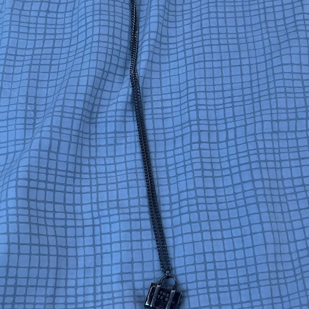 Marc jacobs silver necklace